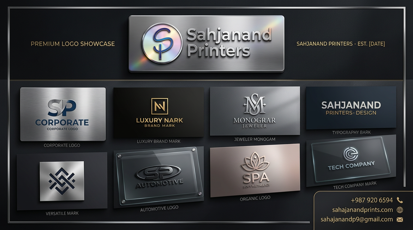 Logo Design — Sahajanand Printers, Surat