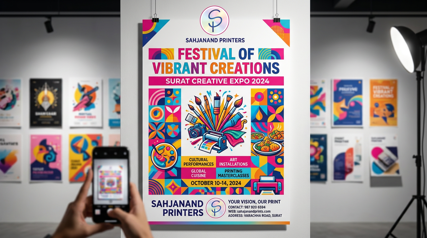 Poster Design — Sahajanand Printers, Surat
