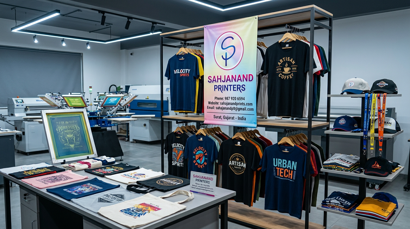 Screen Printing — Sahajanand Printers, Surat