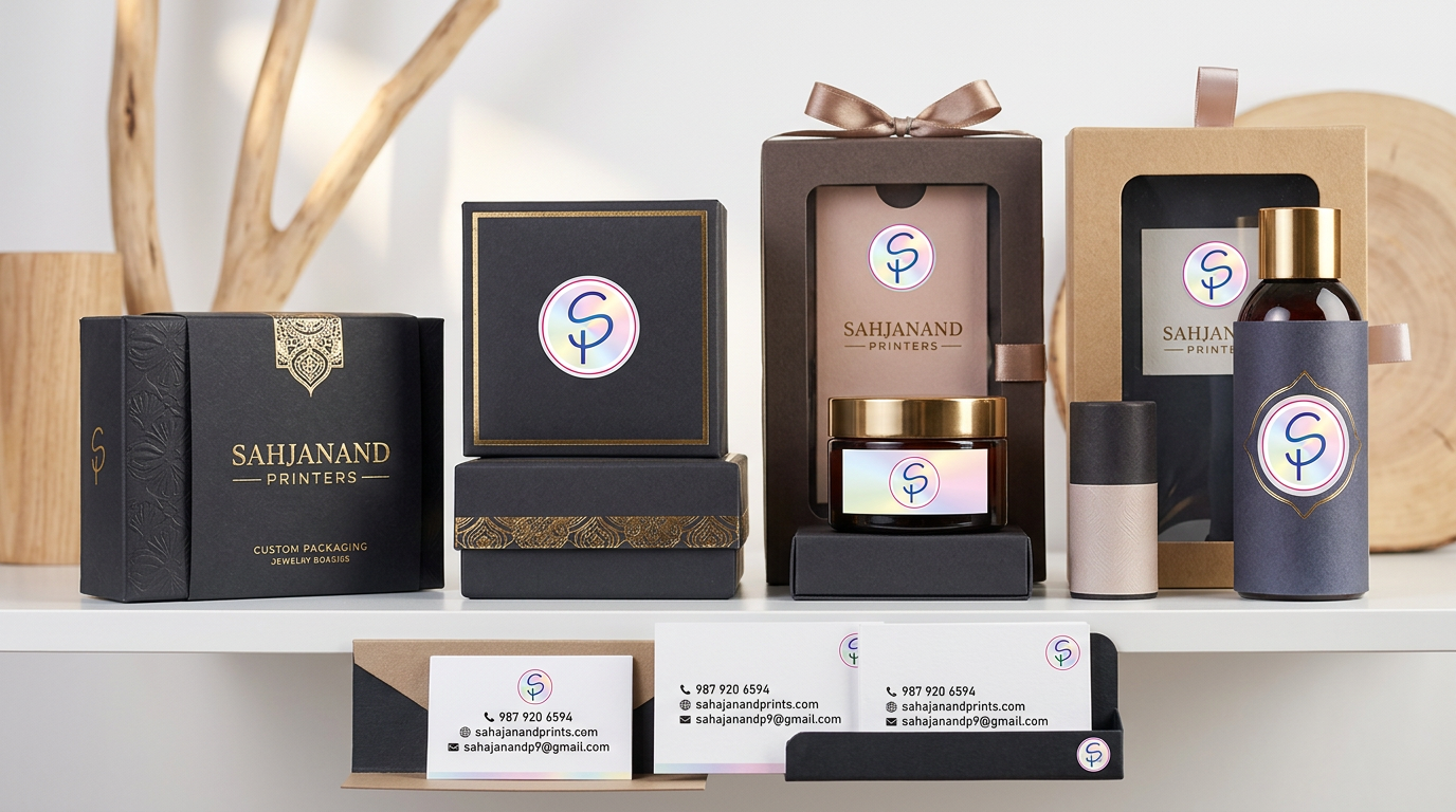 Packaging Design — Sahajanand Printers, Surat