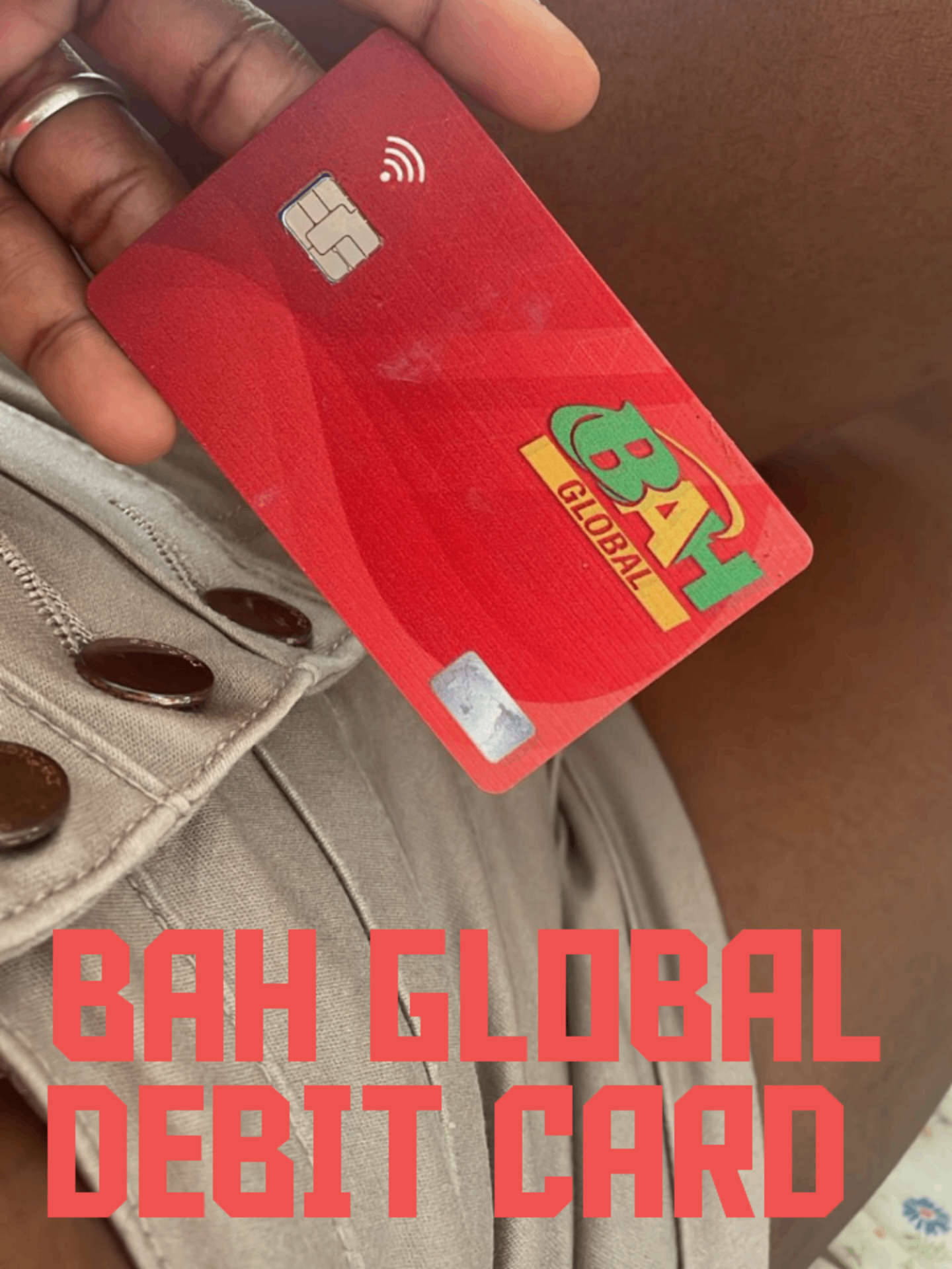 Bh Bank Card Example BAH Global LLC