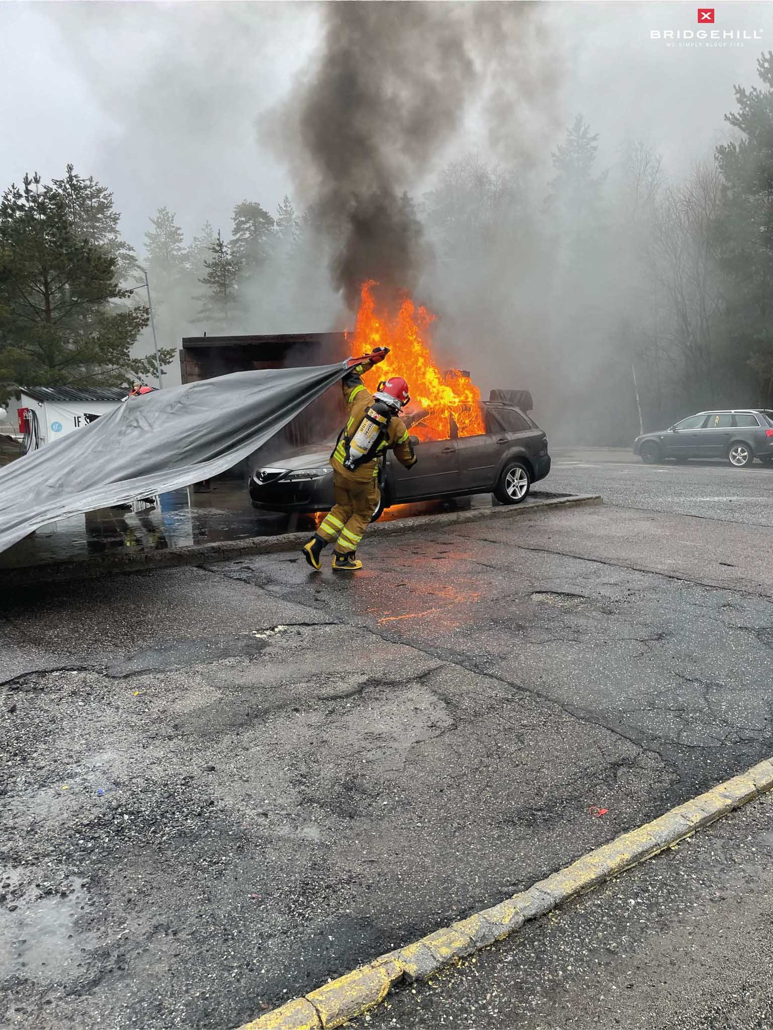 XL Car Fire Blanket