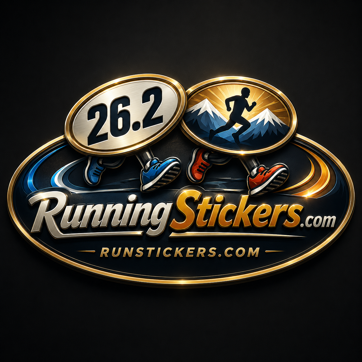 Runner in action