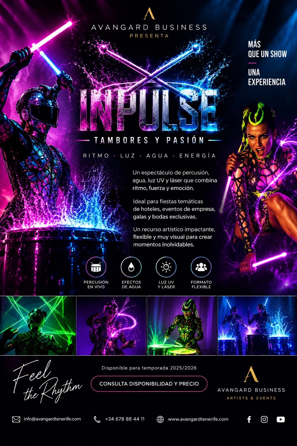 IMPULSE · Tambores y Pasión