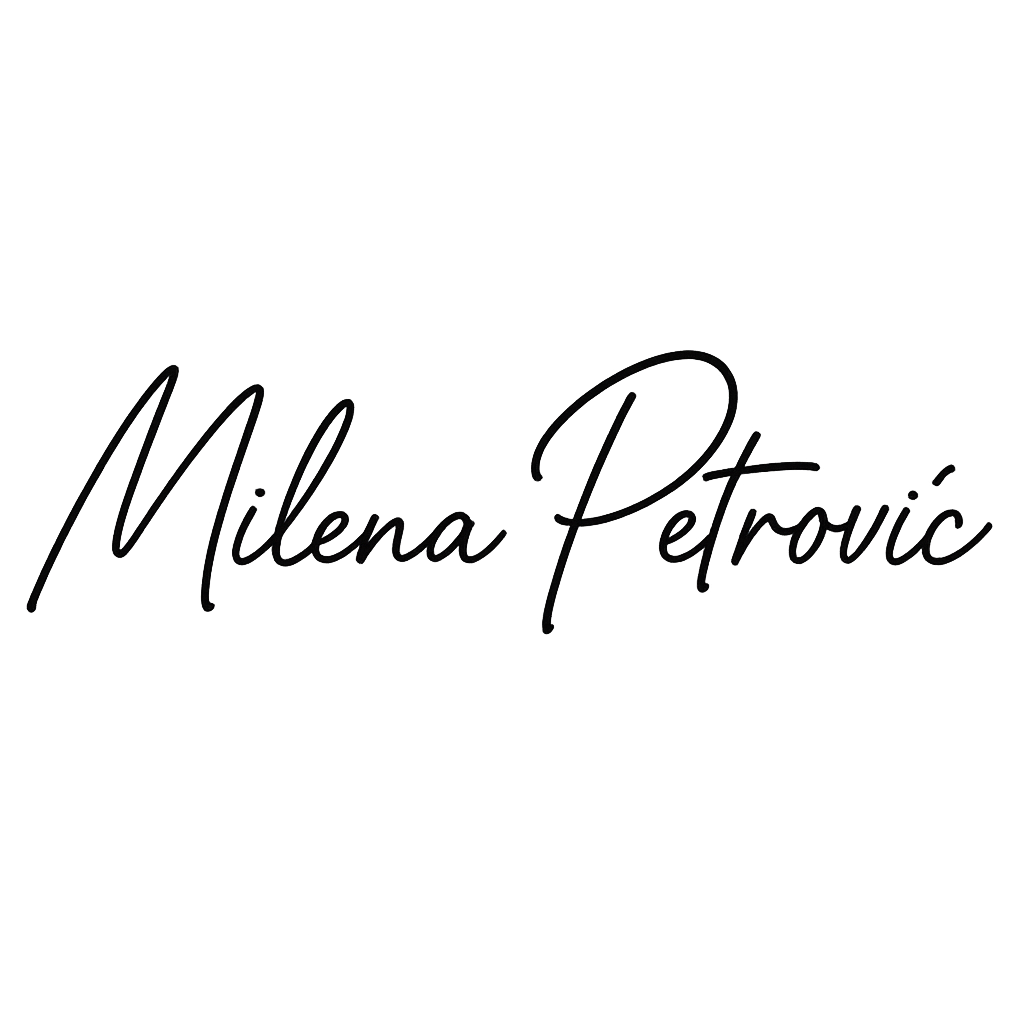 Milena Petrovic Signature