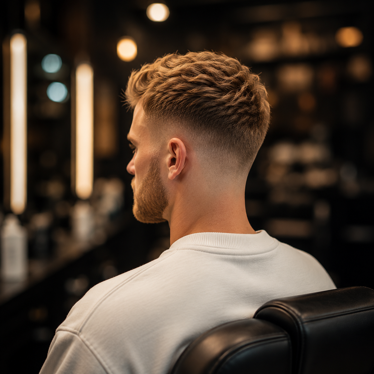 Friseur Homburg - Herrenfriseur Homburg - Blonder Haarschnitt mit ...