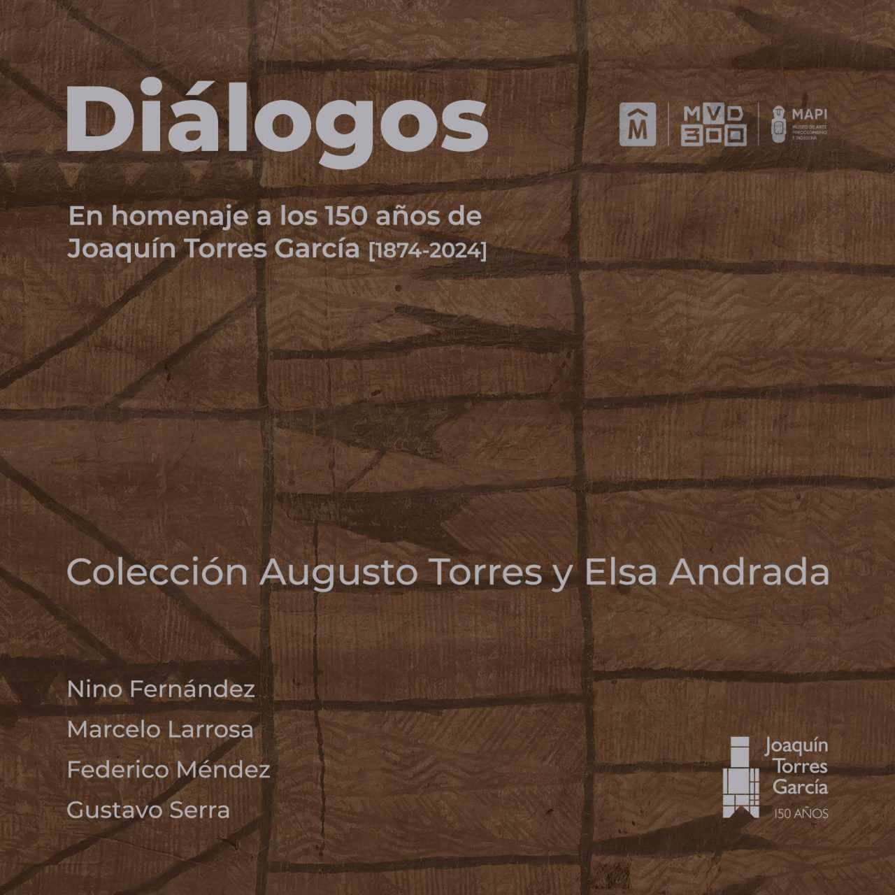 Portada del libro Diálogos. Colección Augusto Torres y Elsa Andrada