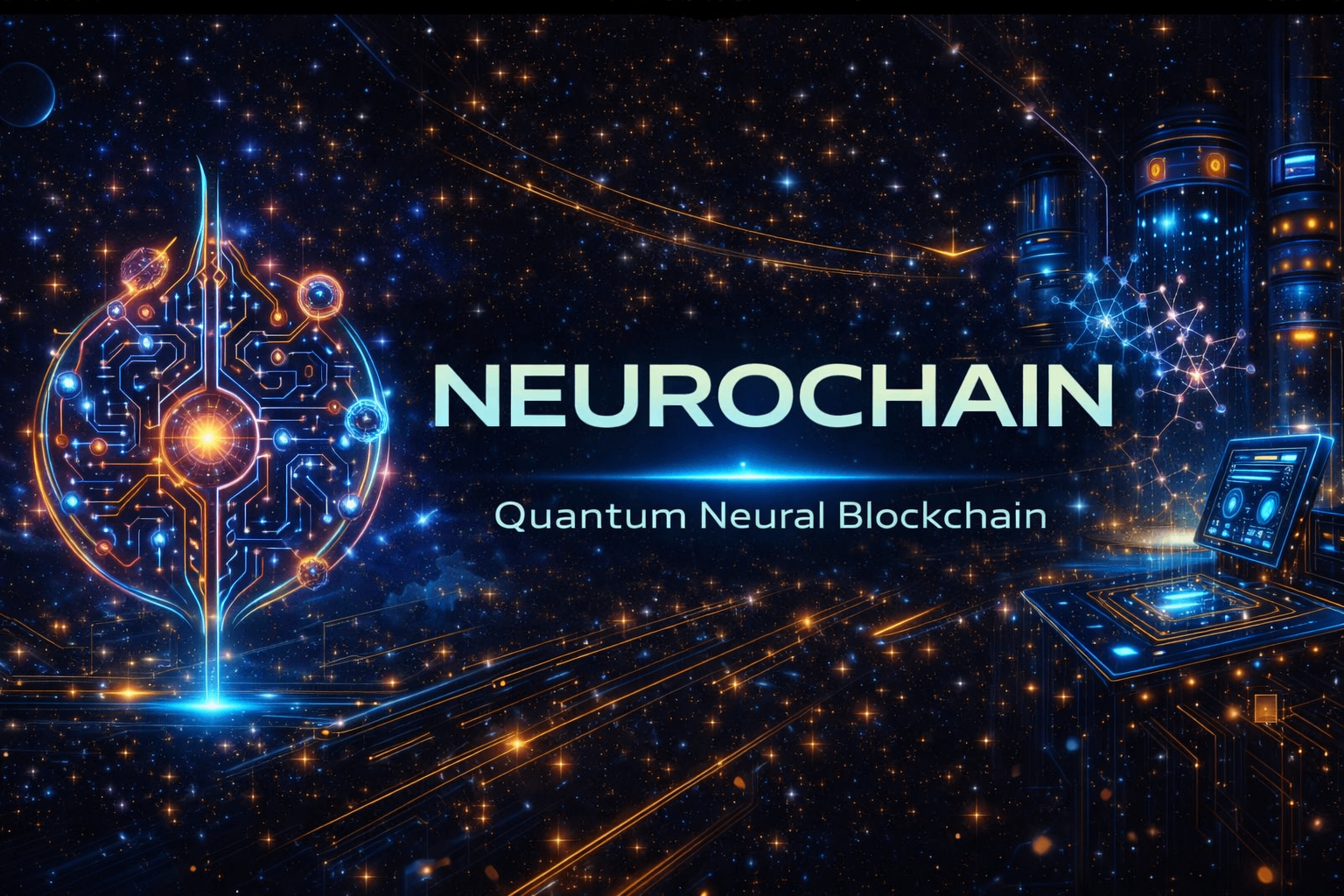 NEUROCHAIN Quantum Neural Blockchain Banner
