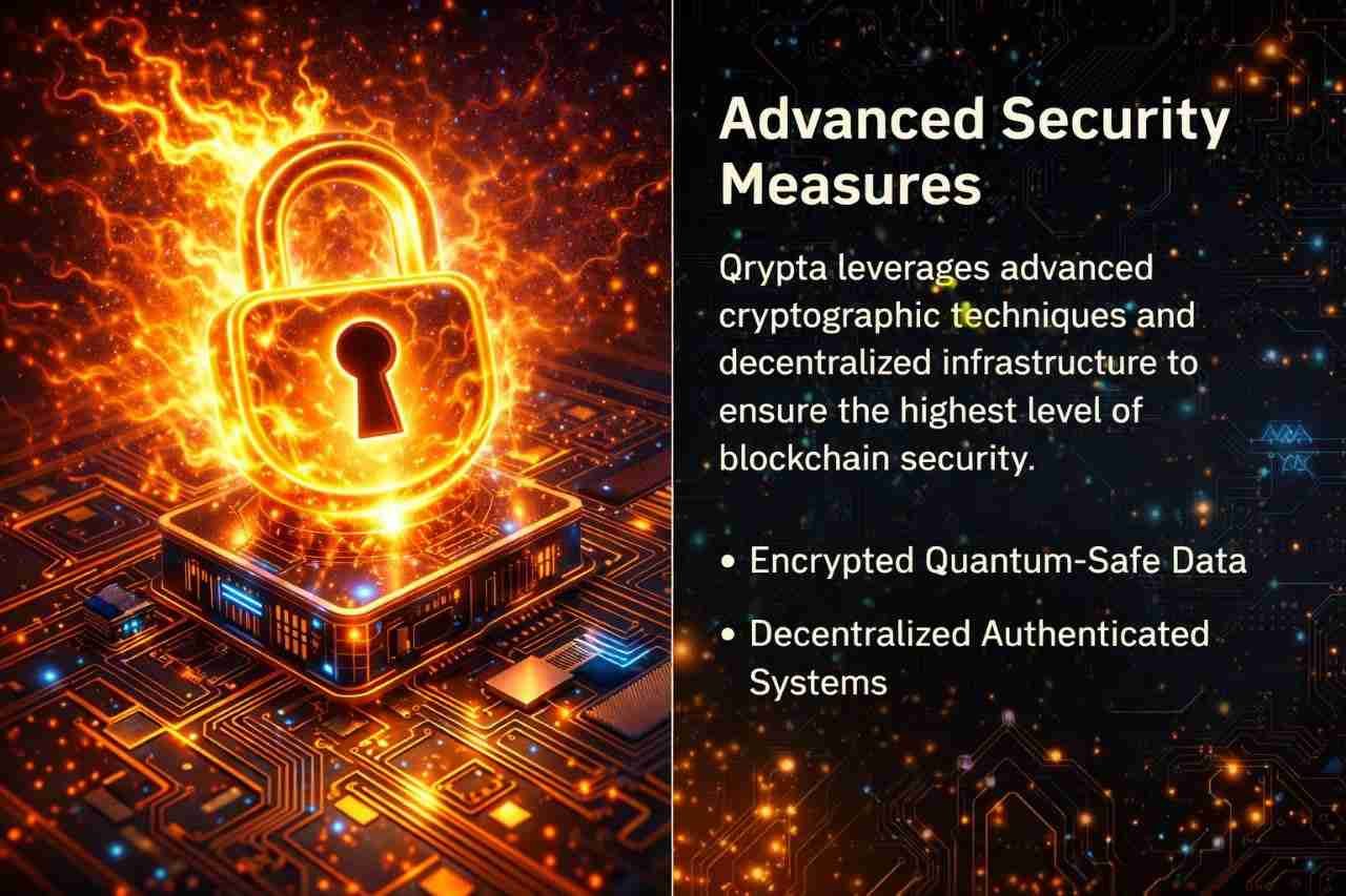 Advanced Security Measures with golden neon lock