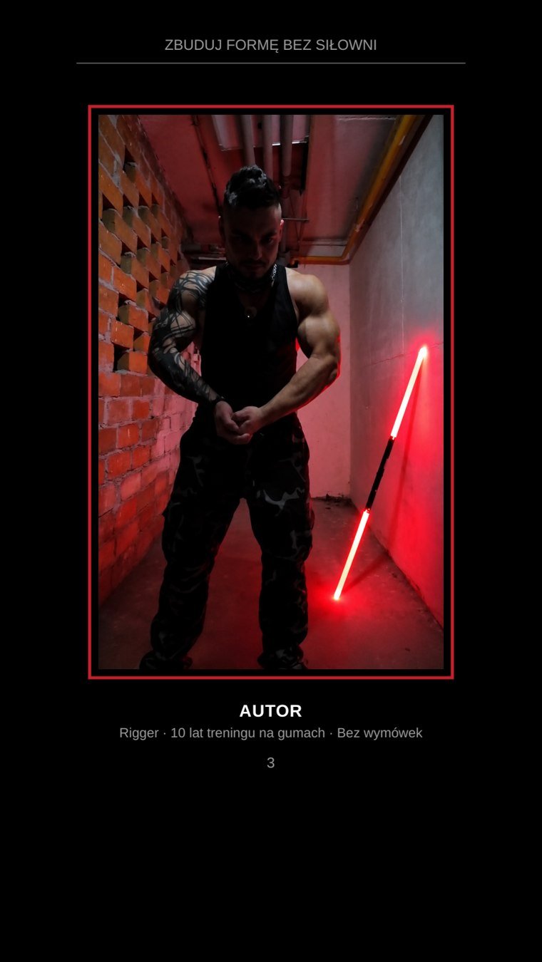 Autor — rigger, 10 lat treningu na gumach