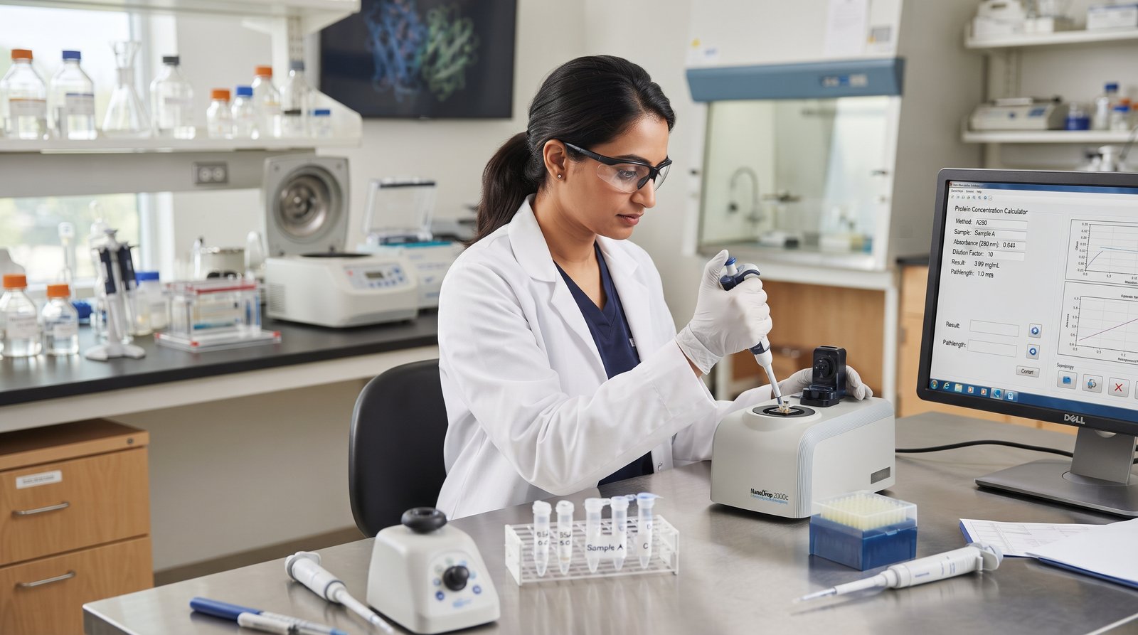 Protein Concentration Calculator: Methods, Formula & Examples