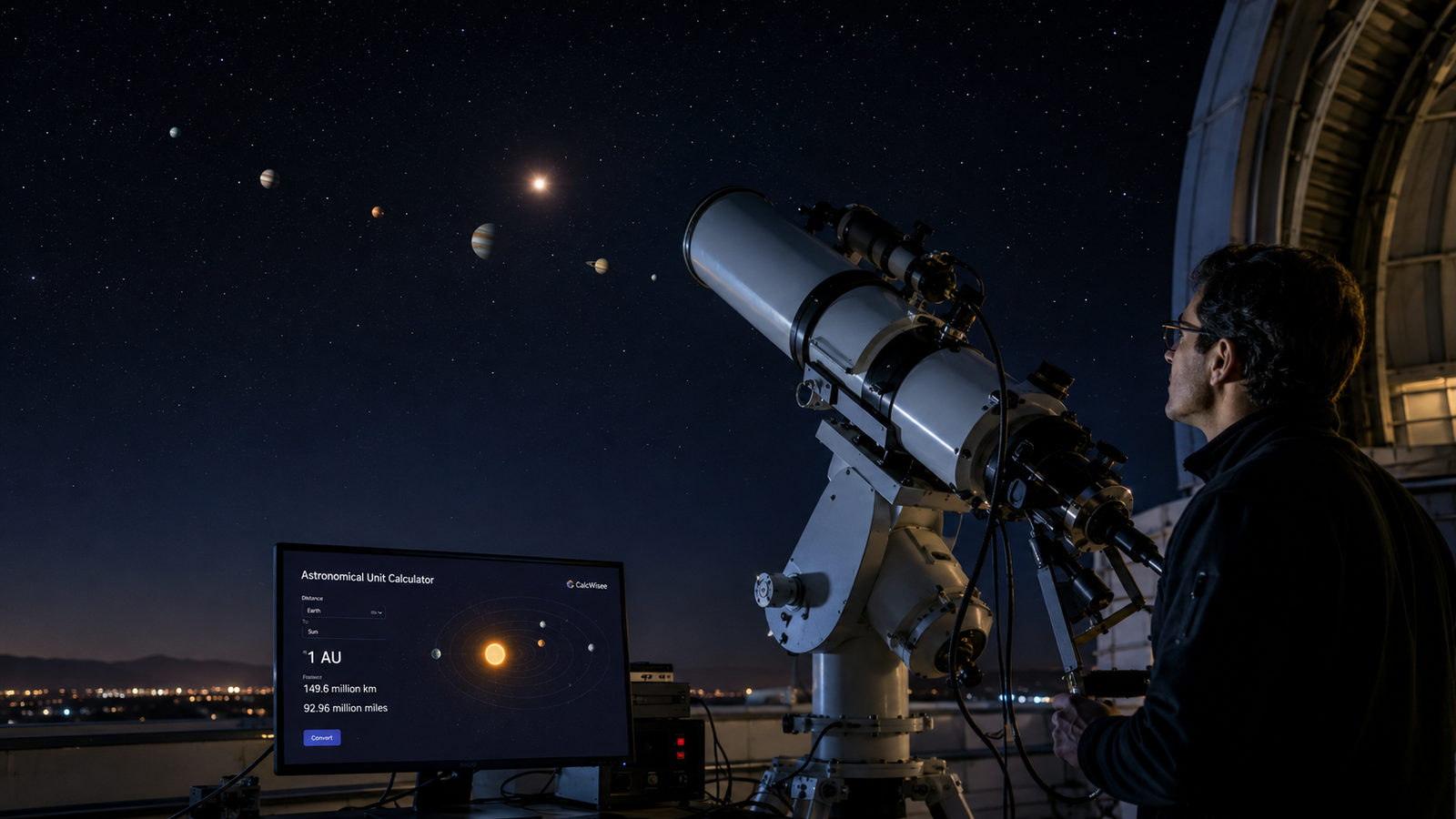 Astronomy Calculators illustration