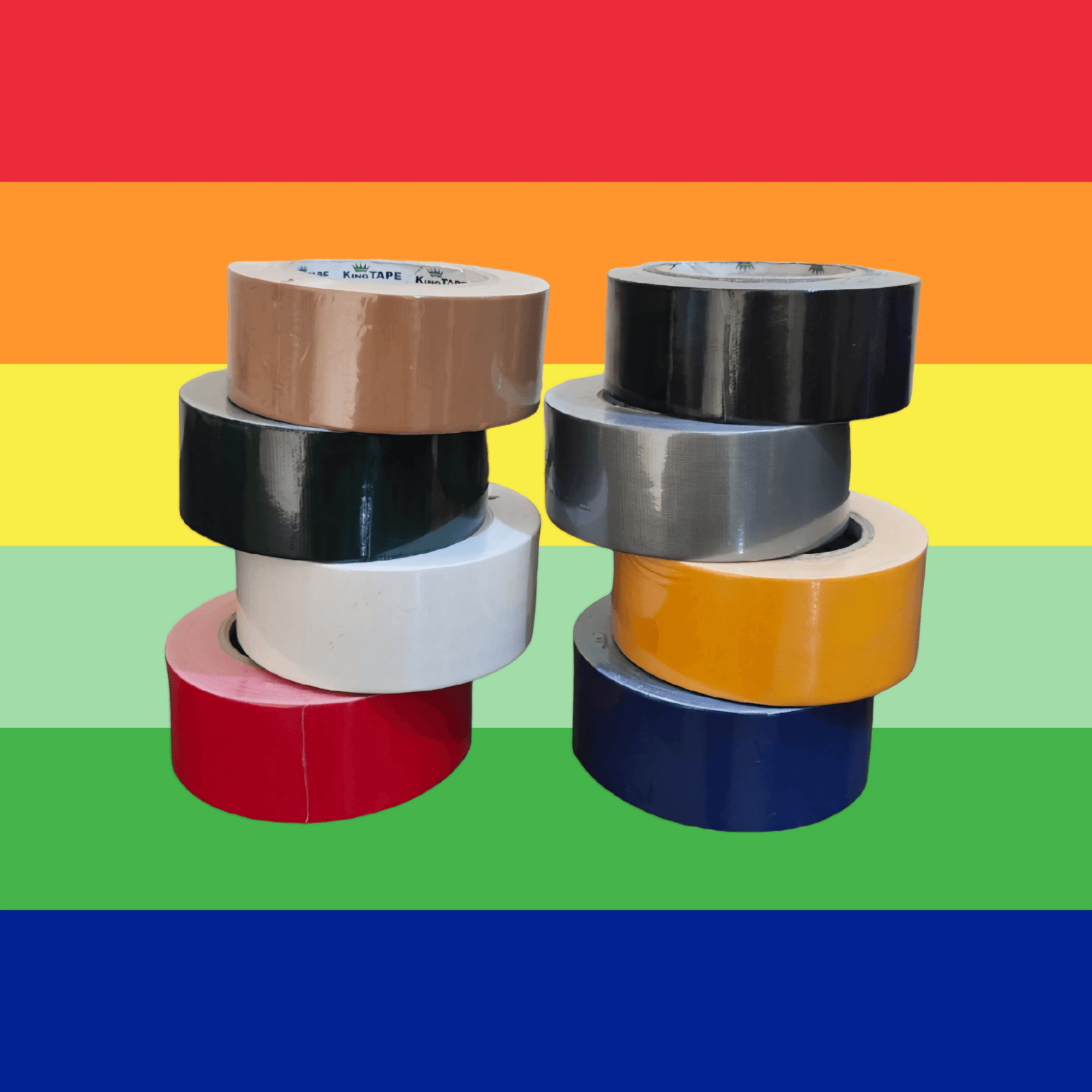 Colored Duct Tape 2" x 25m supplied by JFAM Packaging