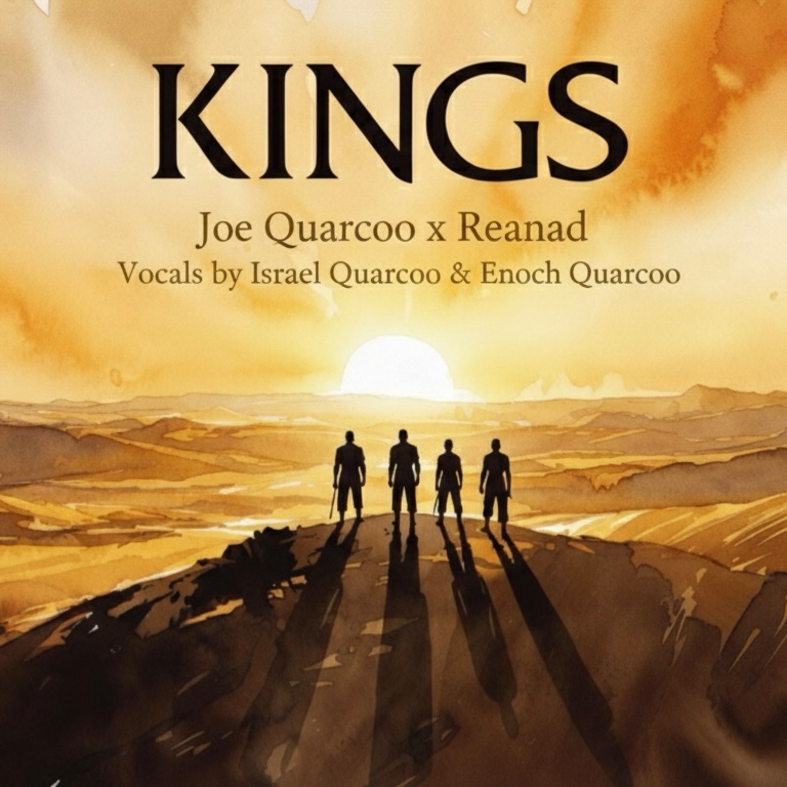 Kings single cover by Joe Quarcoo