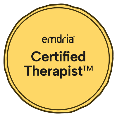 EMDR Certified Therapist badge