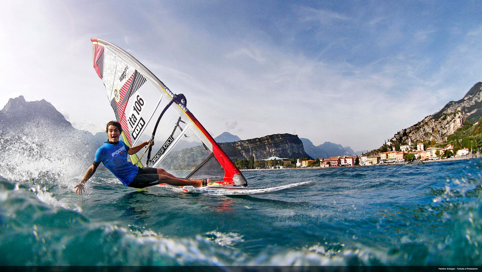 Windsurfing at Torbole