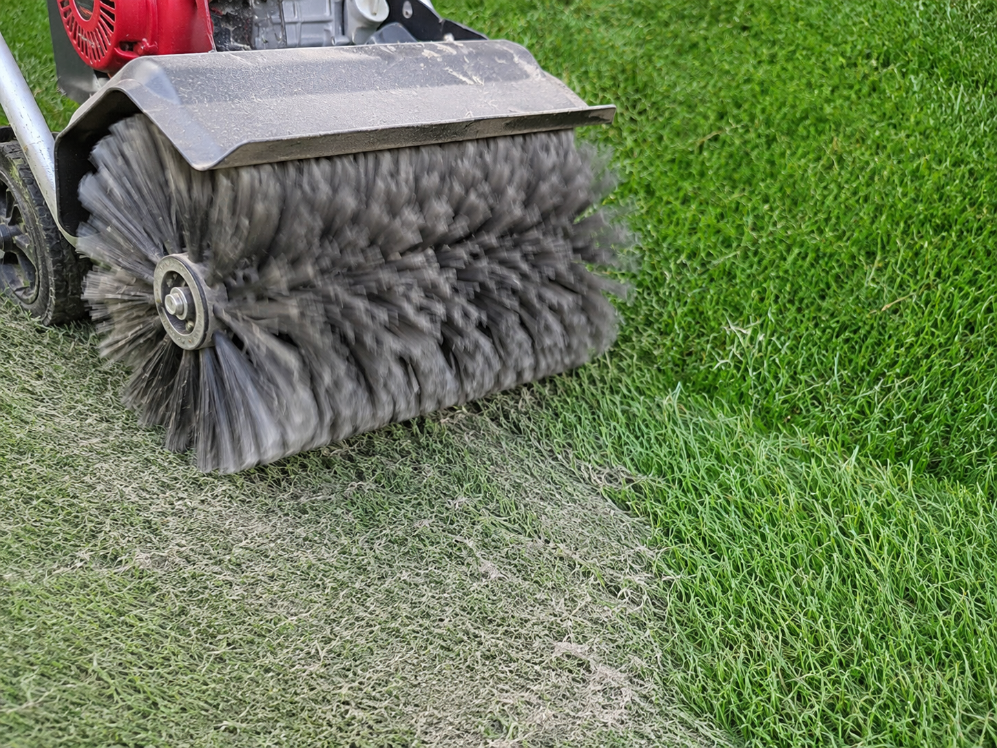 Compacted infill & flat fibers