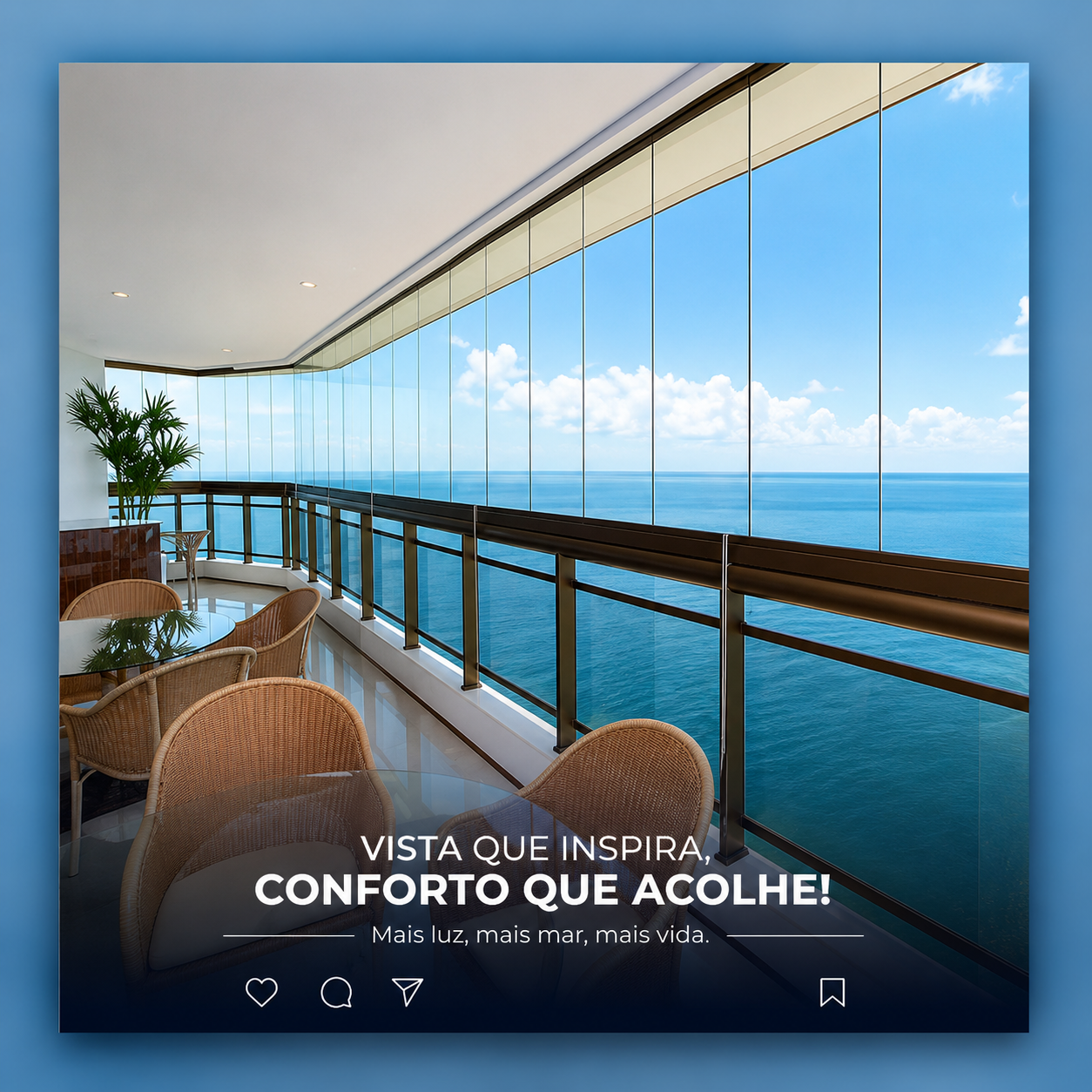 Cortina de vidro sob medida em Confins — Vidrosistem