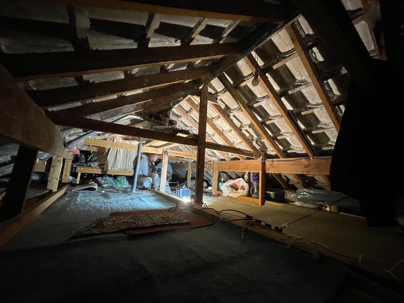 Spray foam removal work, photo 7 of recent projects