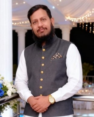 Portrait of Abid Hussain, Office Assistant