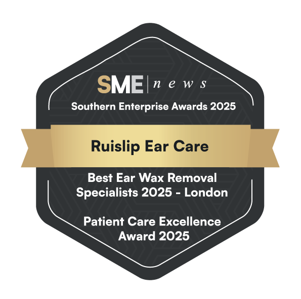 SME News Southern Enterprise Awards 2025 plaque awarded to Ruislip Ear Care