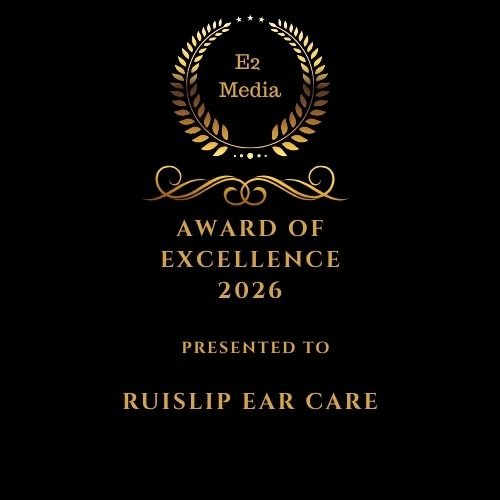E2 Media Award of Excellence 2026 presented to Ruislip Ear Care