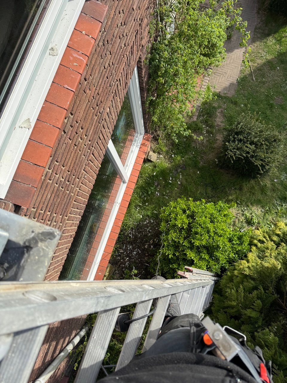 Gevelschilderwerk op hoogte — Schilderwerk