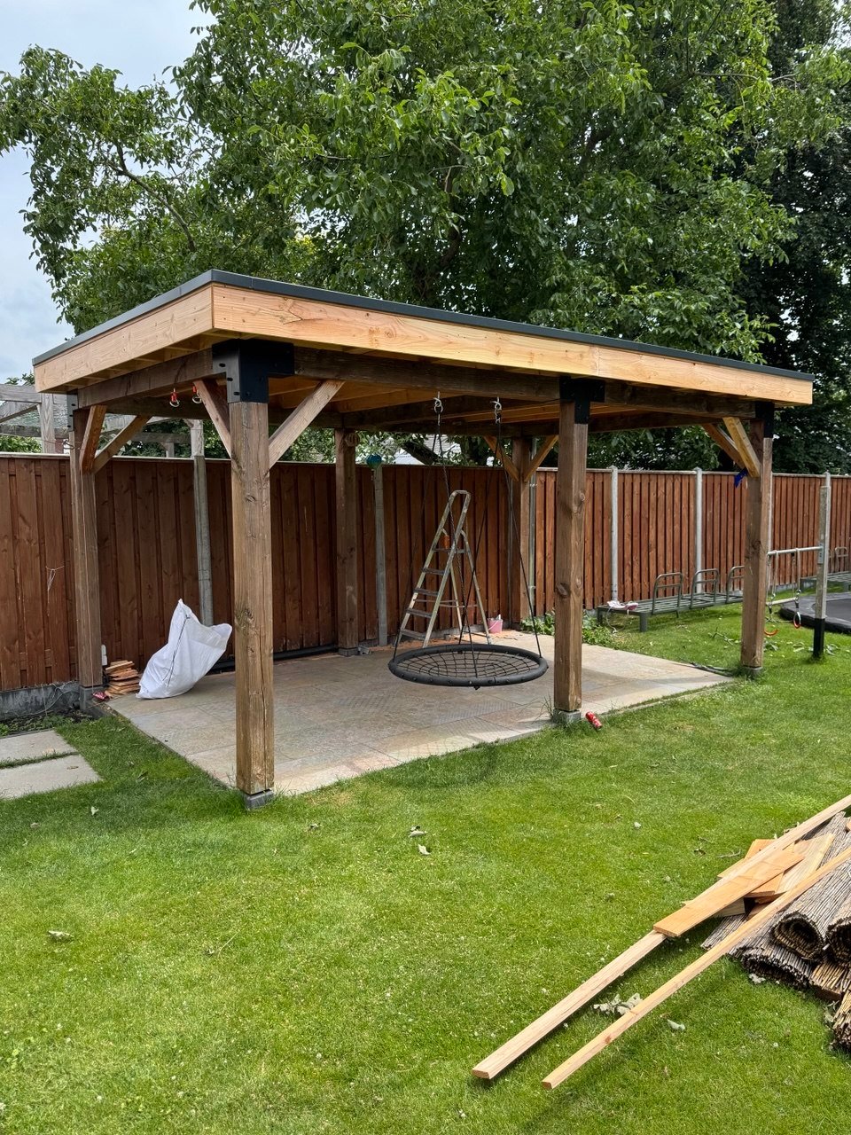 Waterdichting van pergola —  Cuijk