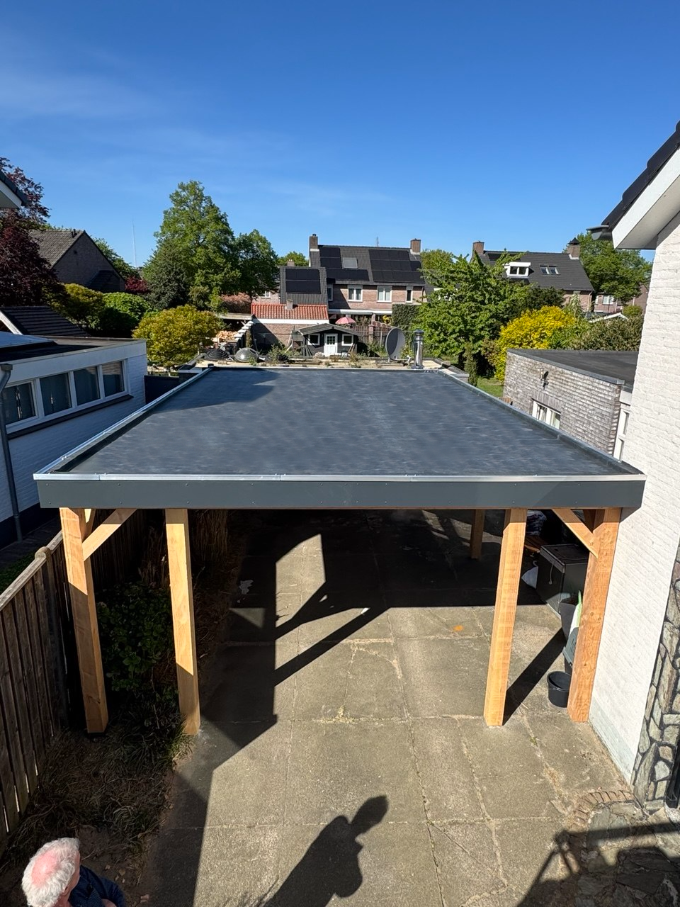 EPDM-waterdichting van platte daken