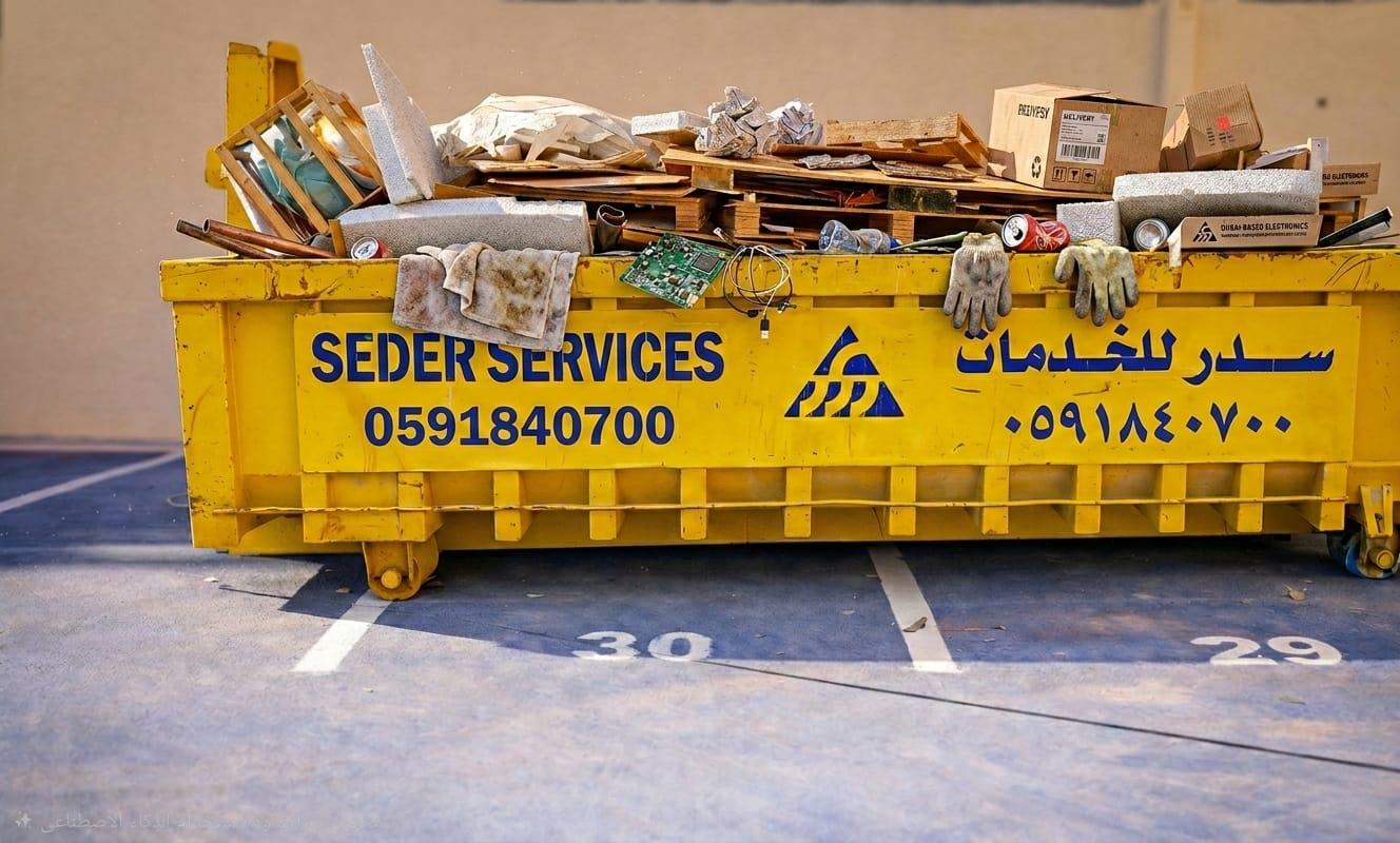 حاوية نفايات 30 ياردة