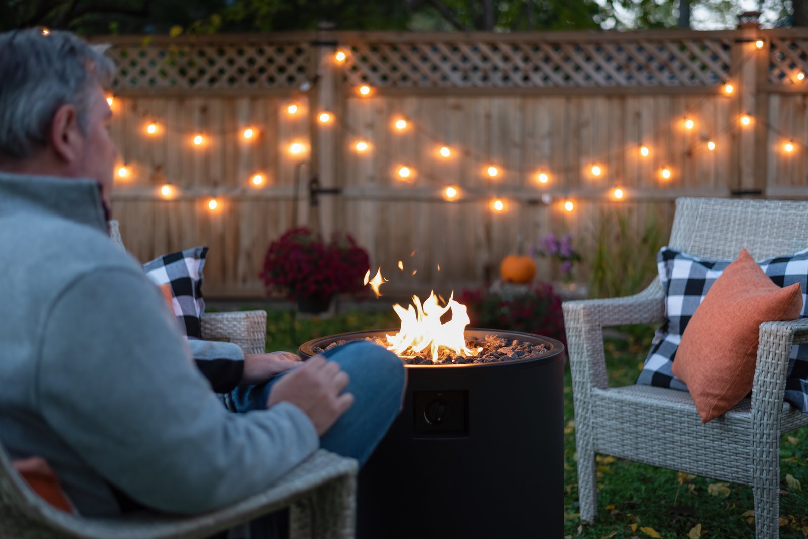 Premium outdoor firepit