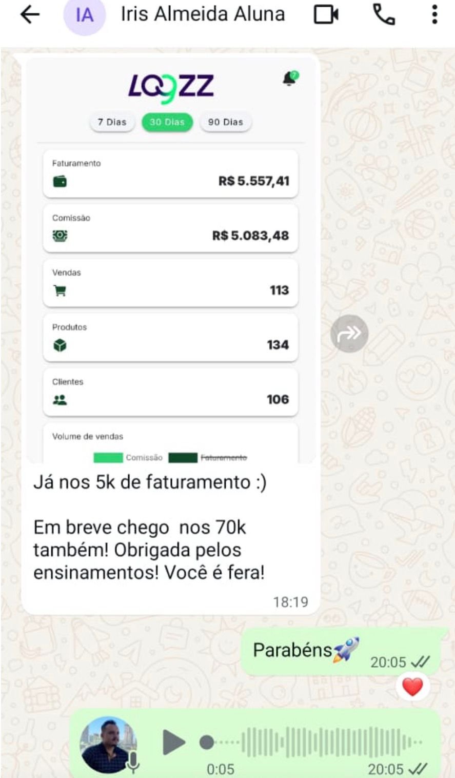 Resultado de aluno 4