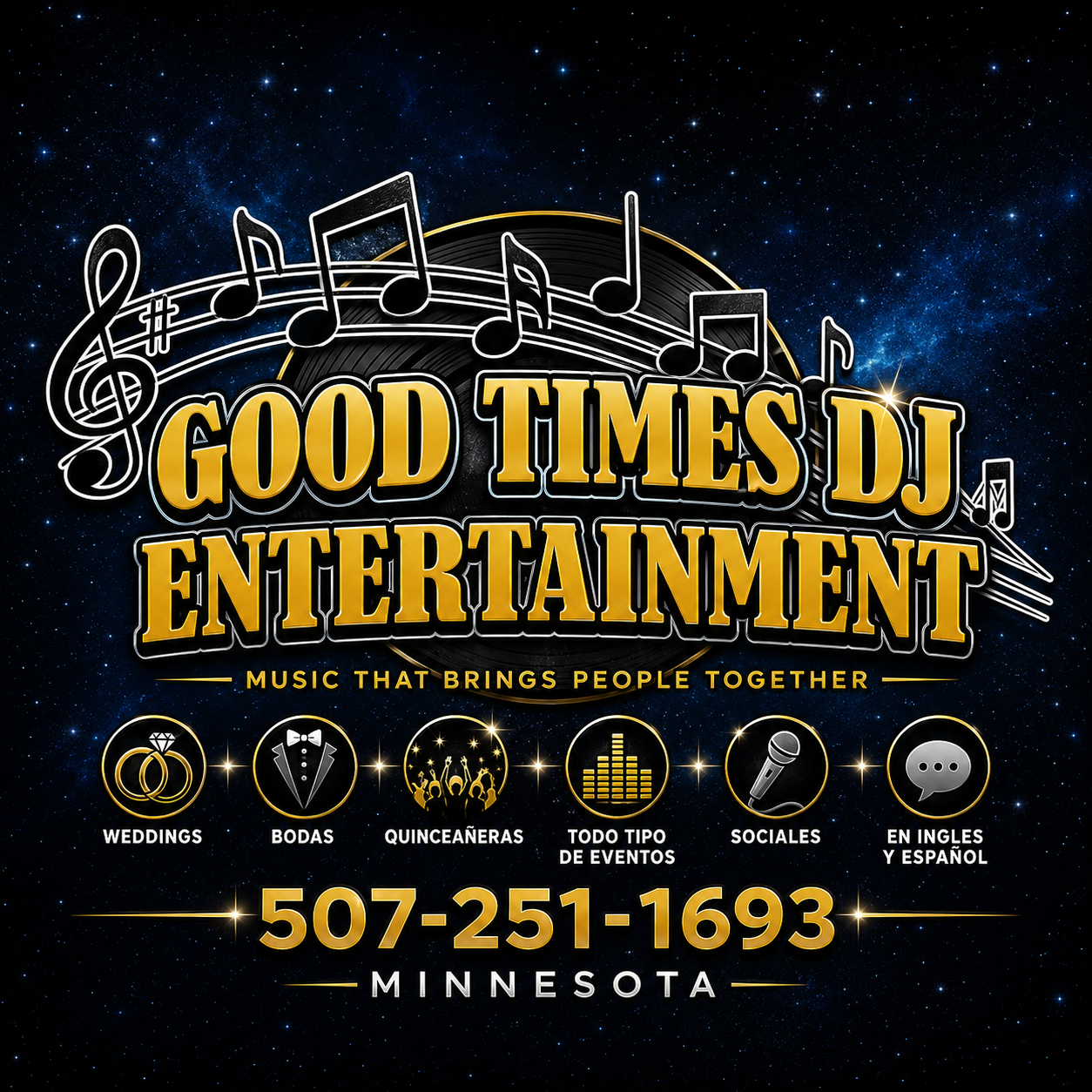 Good Com Ent Good Times DJ Entertainment logo