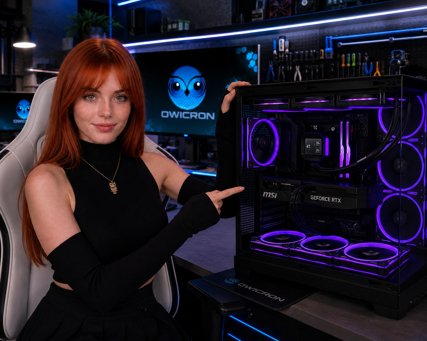 Creator Workspace — entorno preparado por Owicron