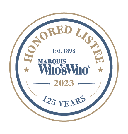 Marquis Who's Who Honored Listee 2023