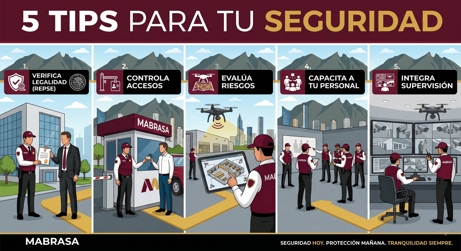 Estrategia y Prevención: Los 5 Pilares de la Seguridad Privada para ...