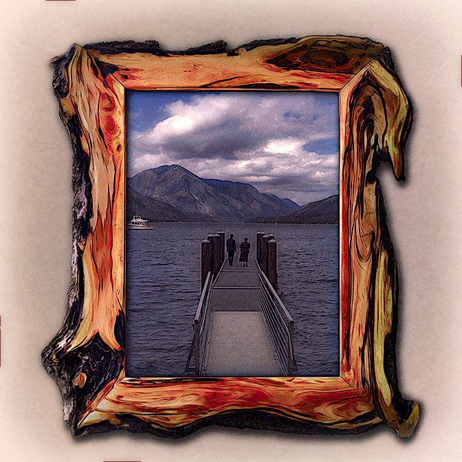 Willow Wood Custom Made Frame 18x24