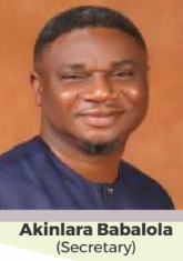 Akinlara Babalola, Secretary