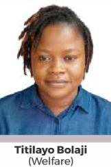 Titilayo Bolaji, Welfare Officer