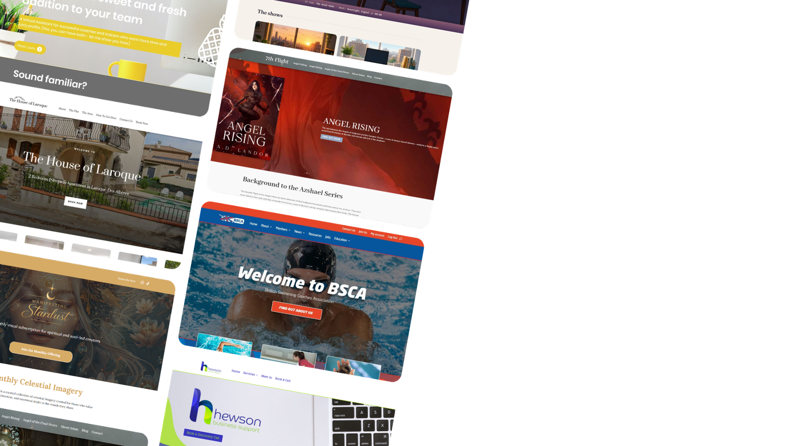 Creative digital work examples by DH Digital Media