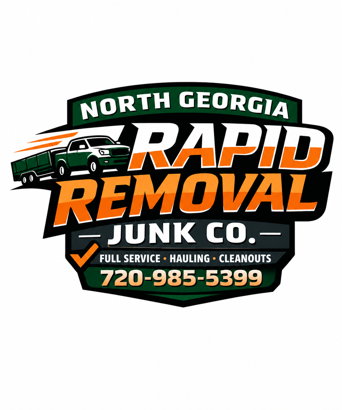 North Georgia Rapid Removal Junk Co. Logo