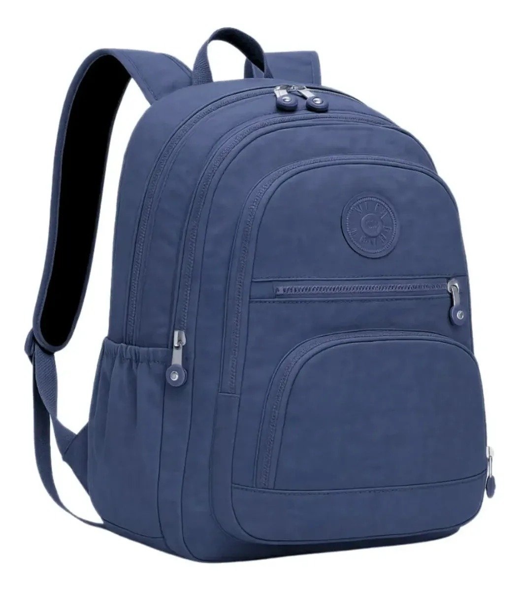 Mochila Feminina para Notebook em Tactel Resistente, para Escola e Faculdade
