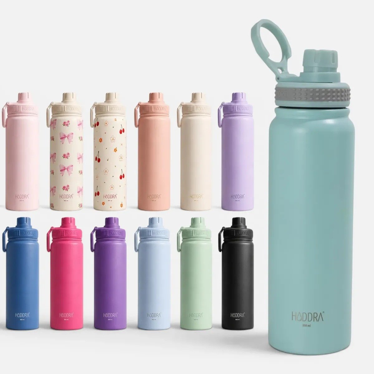 Garrafa Térmica Inox 800 ml Fitness Academia Haddra