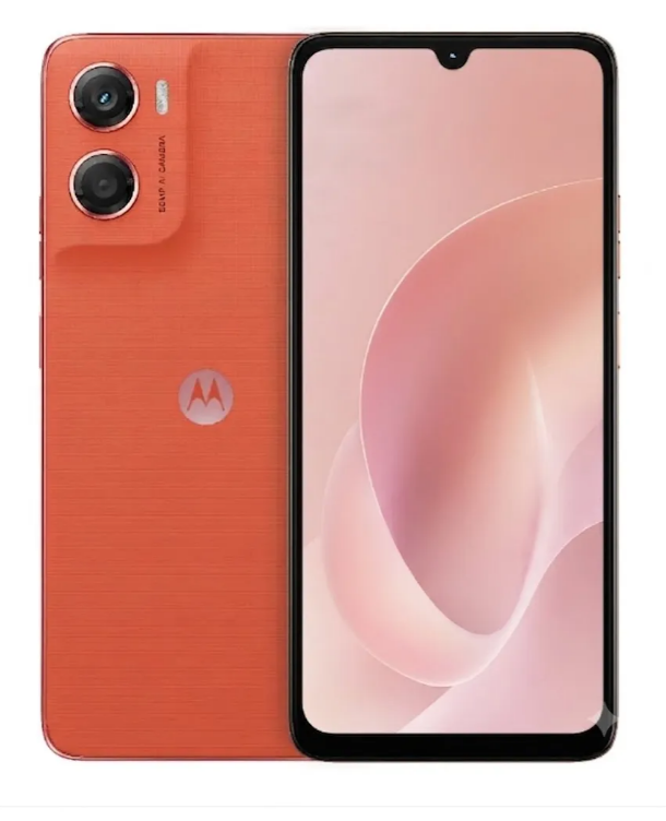 Celular Motorola Moto G06 128 GB, 4 GB RAM, Orange