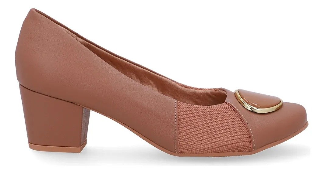 Scarpin Feminino Usaflex em Couro, modelo UD05003002