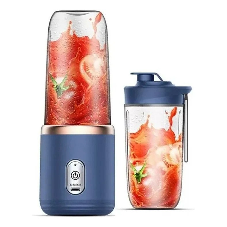 Mini Liquidificador Copo Mixer Elêtrico Batedor Shake Frutas