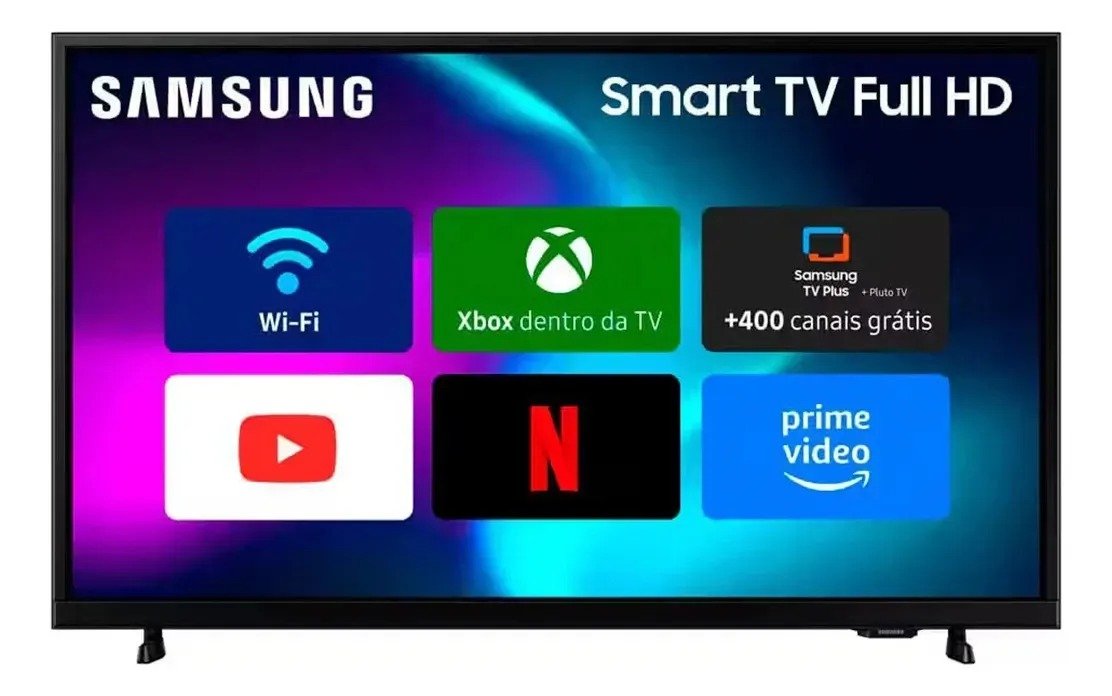 Smart TV Samsung 43” LS43F6000FGXZD, Full HD LED, bivolt