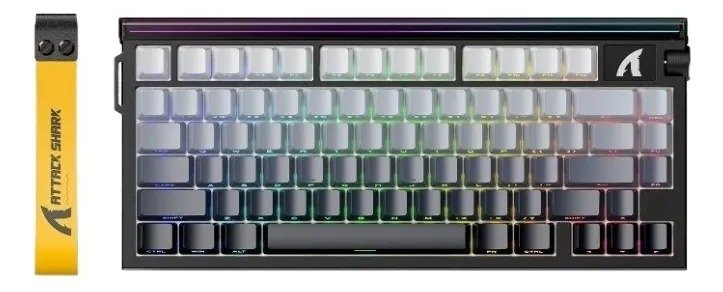 Teclado Gamer Attack Shark R85HE Mecânico USB