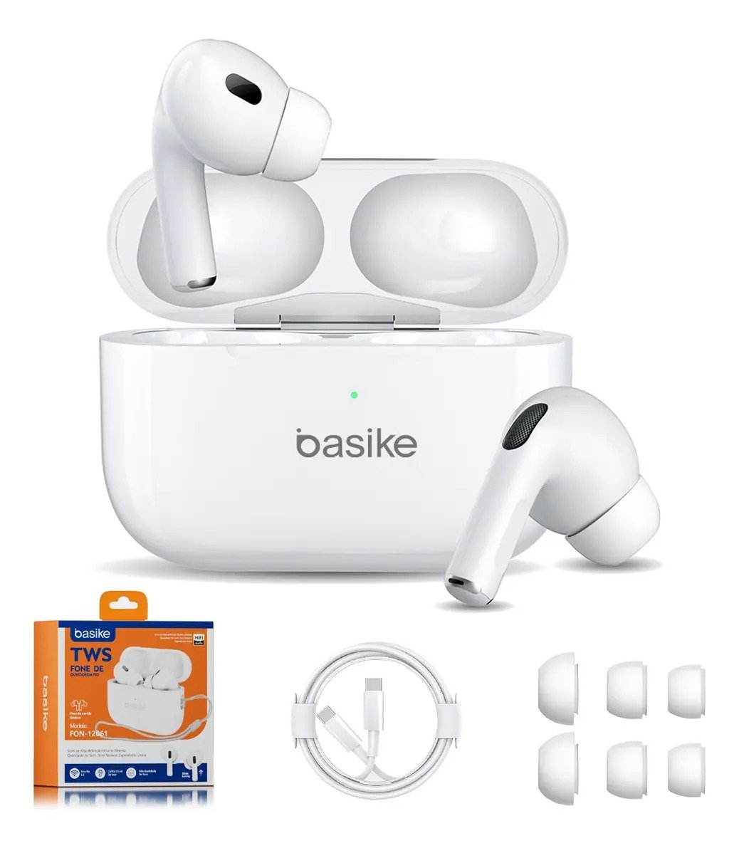 Basike Fone de Ouvido Sem Fio Bluetooth 5.3