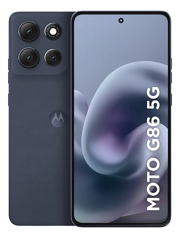 Celular smartphone Motorola G86 5G 256GB 8GB + 16GB RAM Boost Grafite